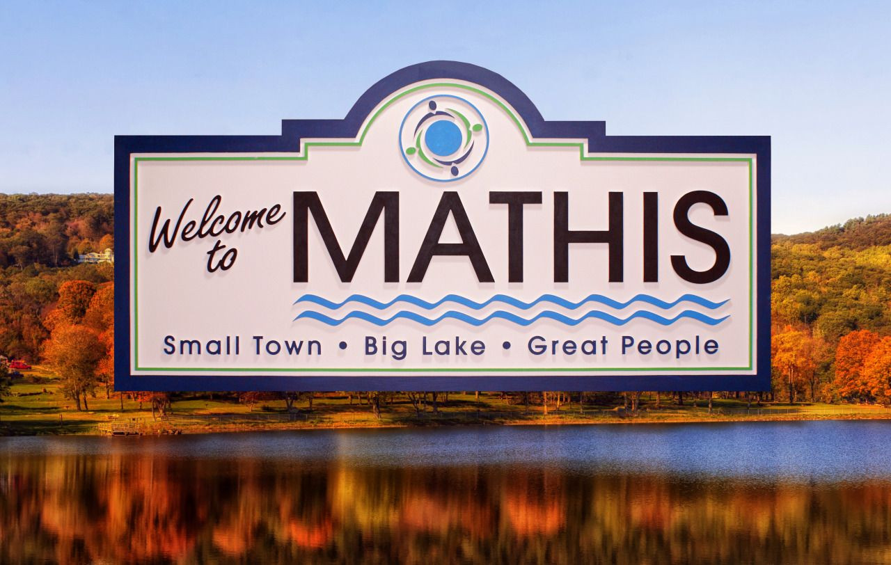 Welcome to Mathis sign